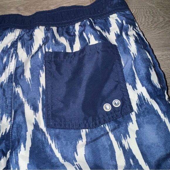 Kid's Crazy 8 Navy and White Swimsuit Board Shorts - Picture 6 of 6
